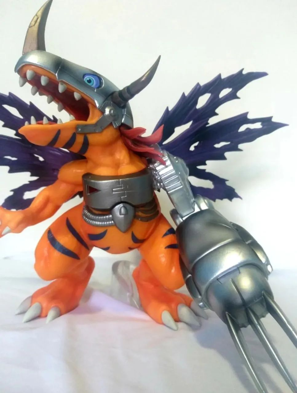 Action figure Digimon MetalGreymon - Edição Deluxe - Foto 4
