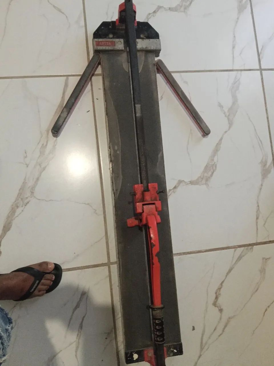 Riscadeira rolamentada que corta até 1m  - Foto 2