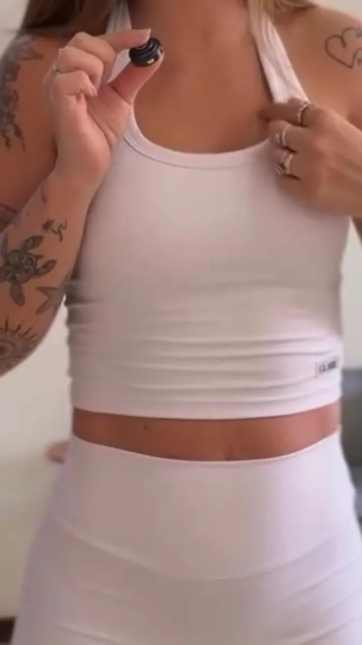 Conjunto Clariê, calça e cropped nunca usado  - Foto 5