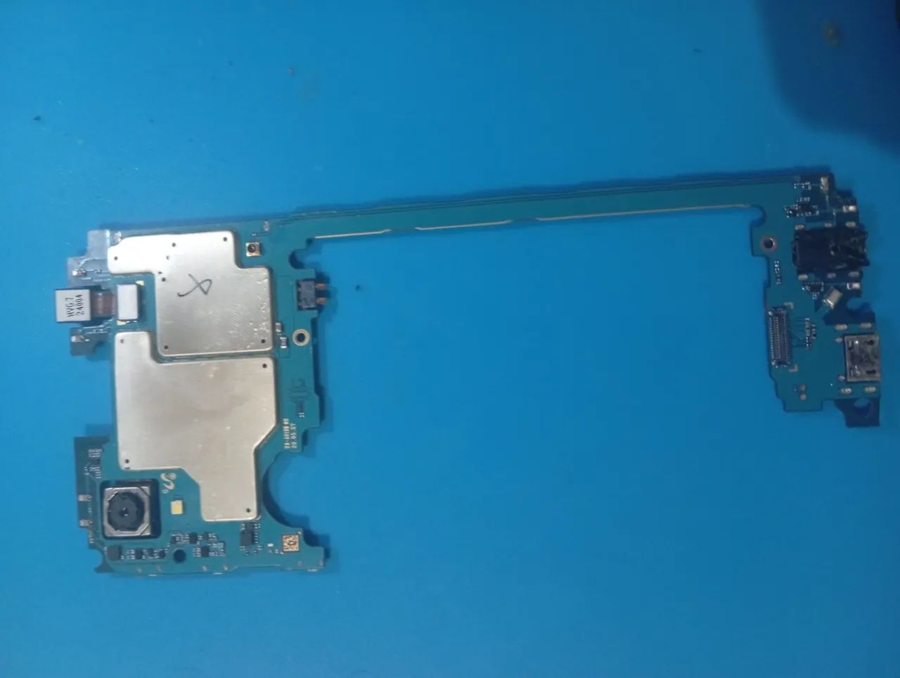 Placa principal do celular Samsung a01 core funcionando perfeitamente 