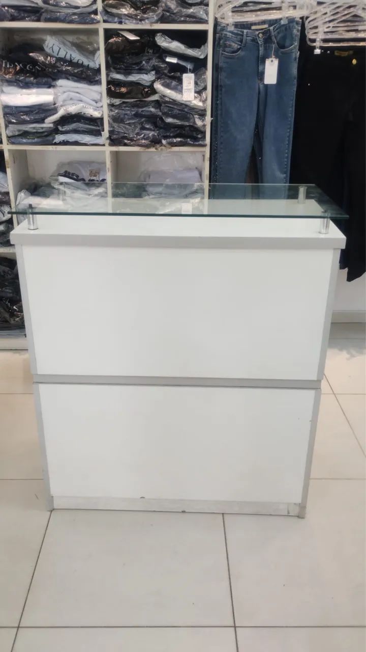 Balcão de vidro 