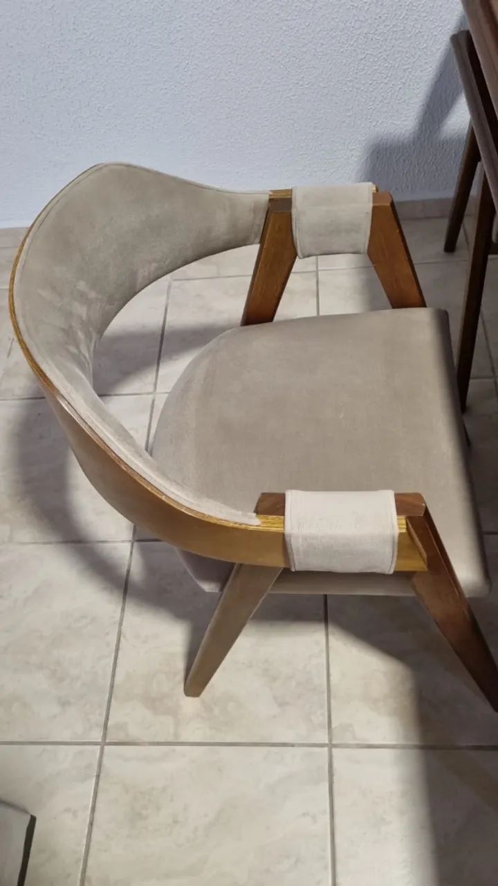 Mesa madeira quadrada - Promoção  - Foto 5