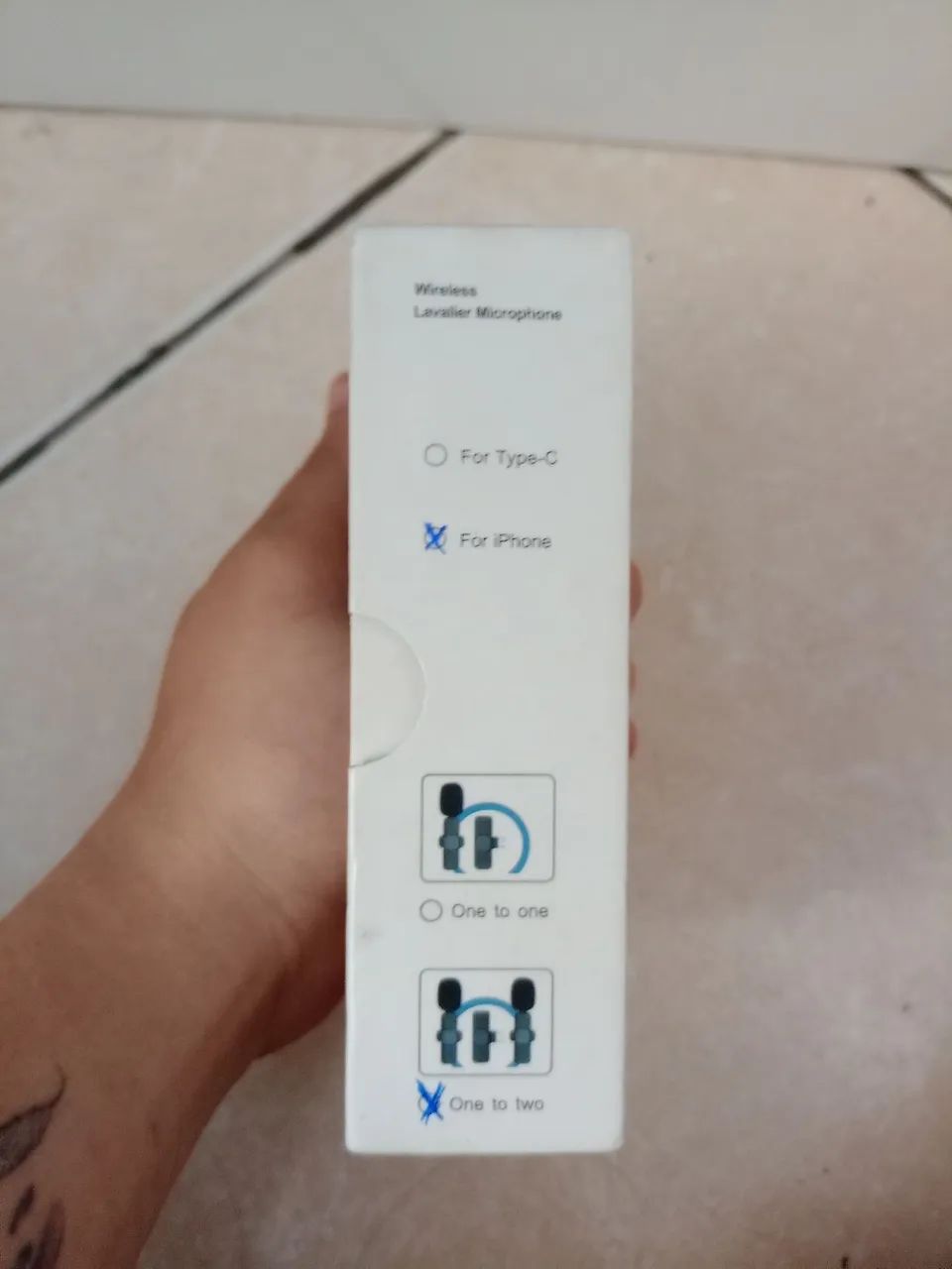 Microfone de lapela para iPhone  - Foto 5