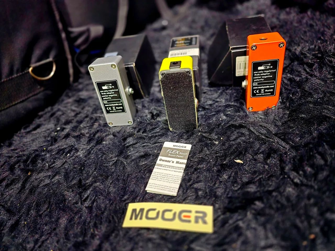 Pedais guitarra mooer /ñ boss mxr tc Electronic vox digitech bogner ehx line 6 fender zoom - Foto 2