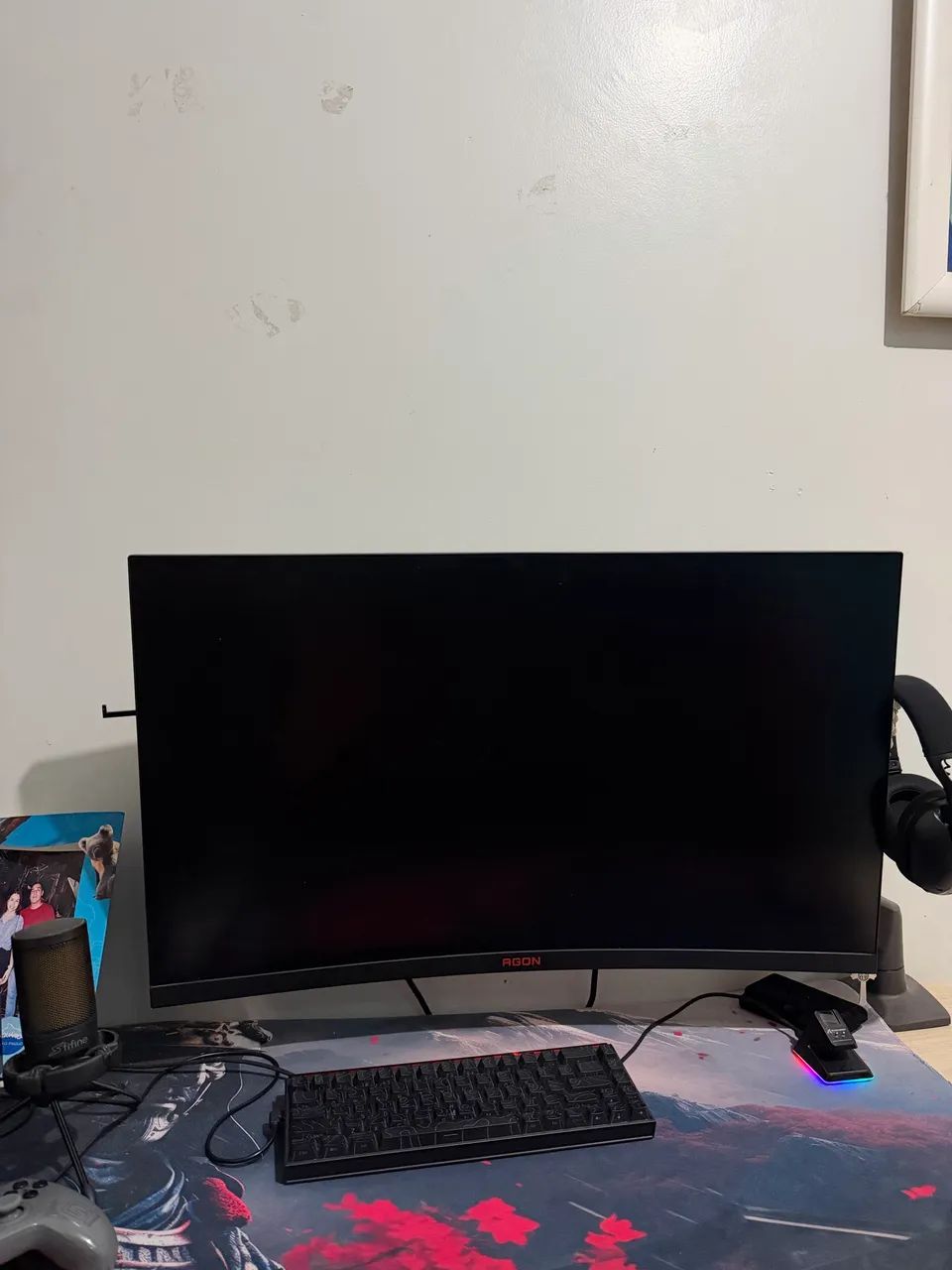 Monitor Agon 32 165 hz curvo 