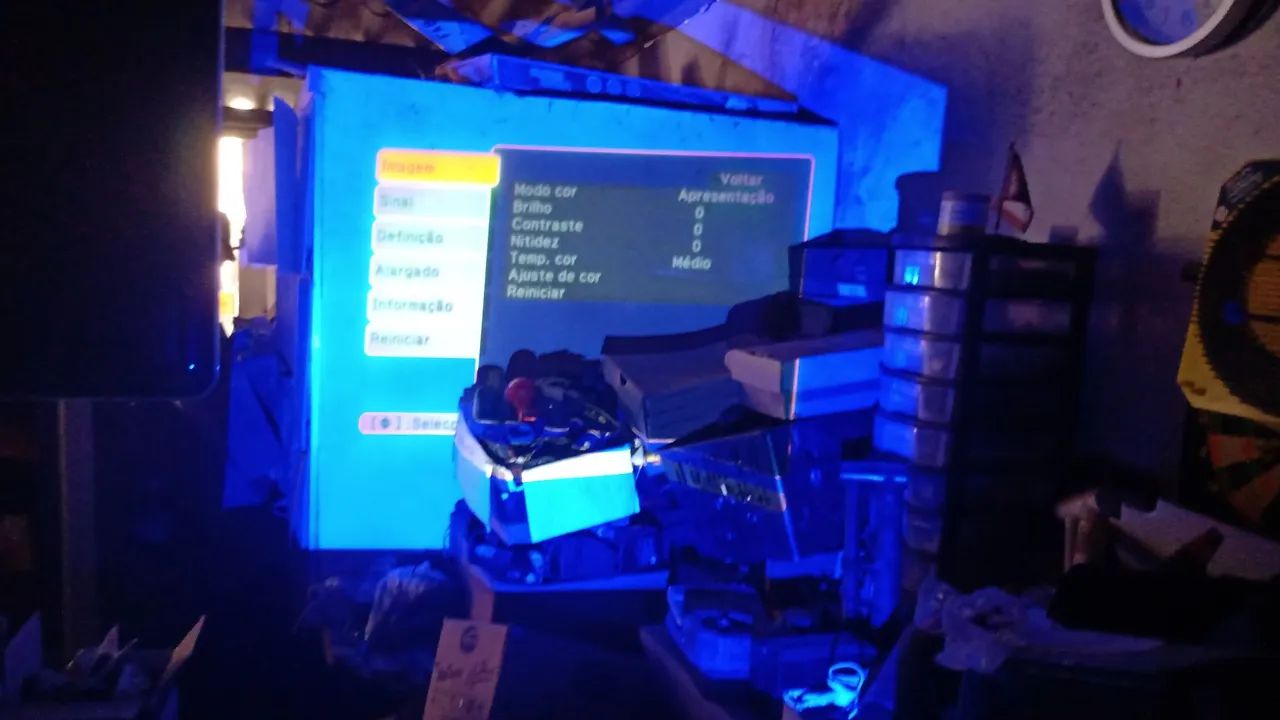 Projetor LCD Epson Power lite S5 +  excelente estado - Foto 5