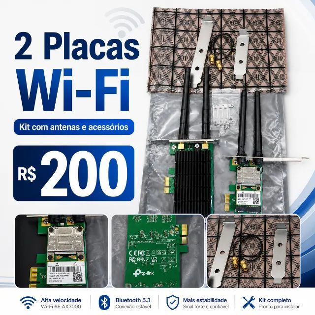 2 Placas Wifi