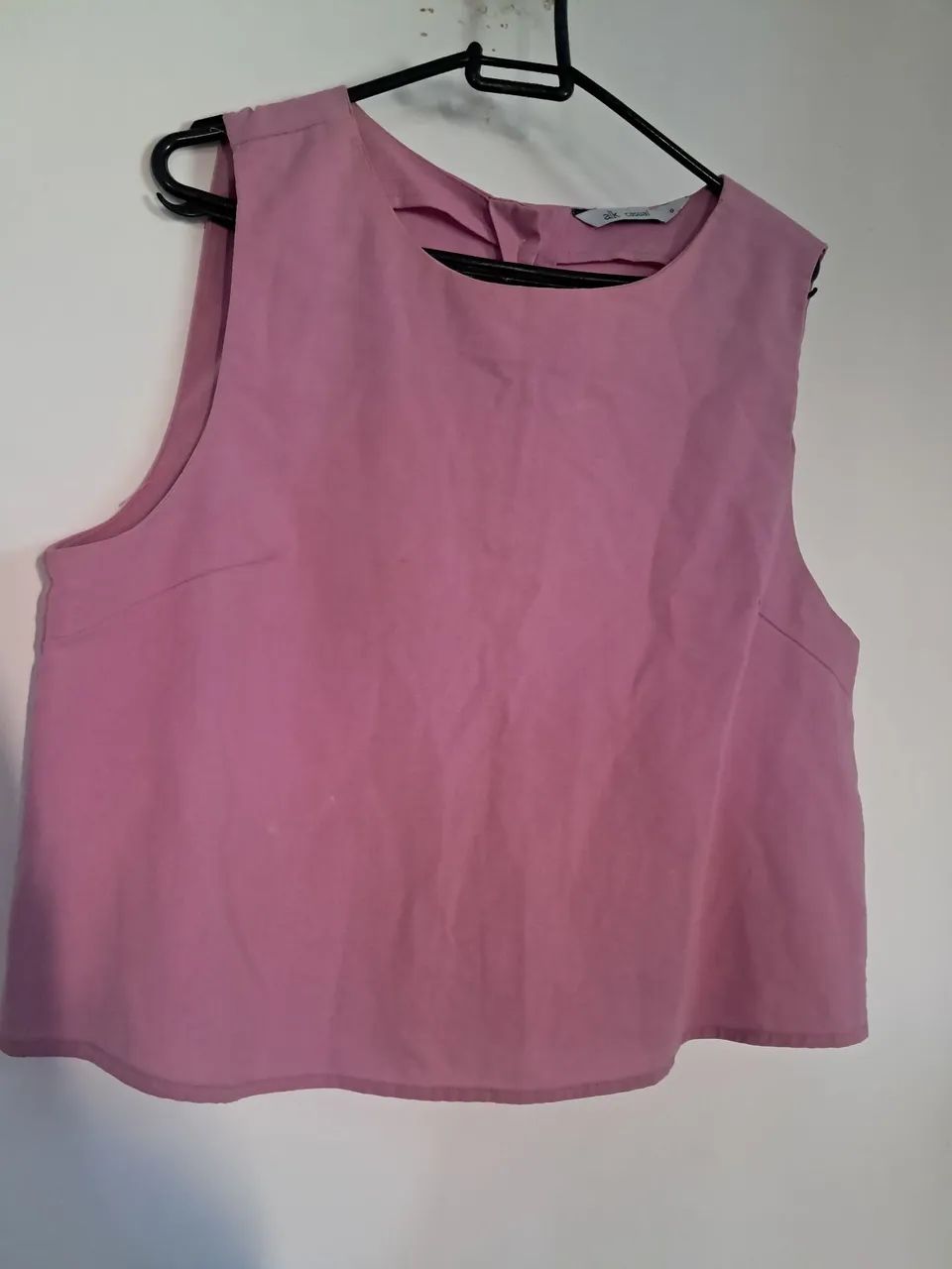 Blusa de tecido Rosa P