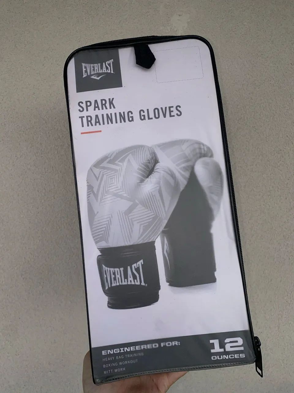 Luva Spark Everlast Boxe/ Muay Thai 12oz - Foto 4