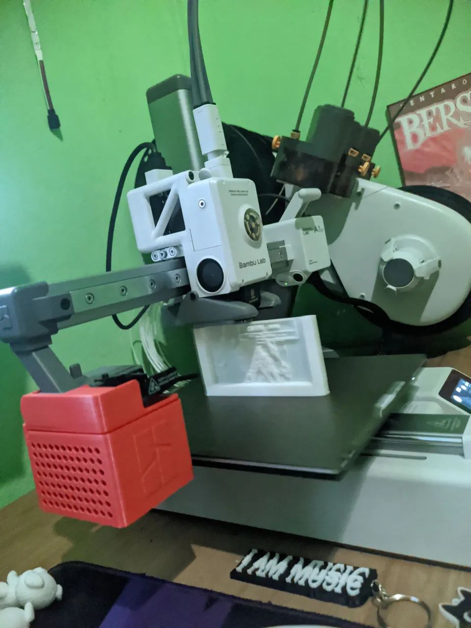 bambu lab A1 mini + Ams (menos de 100 horas de uso) - Foto 3