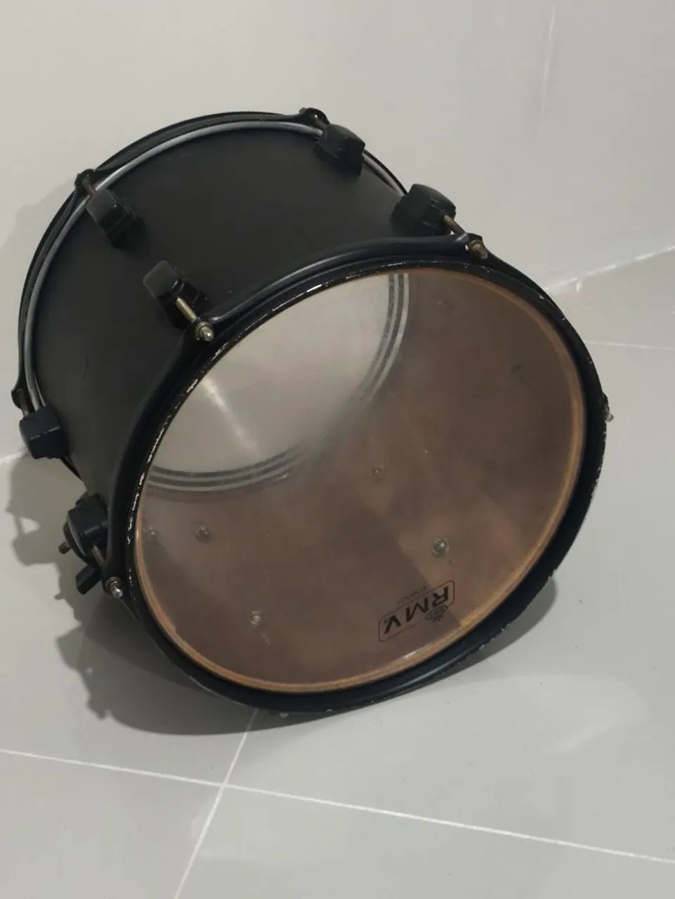 Tom de bateria 10 polegadas peles Evans Rmv série Scorpions  - Foto 4