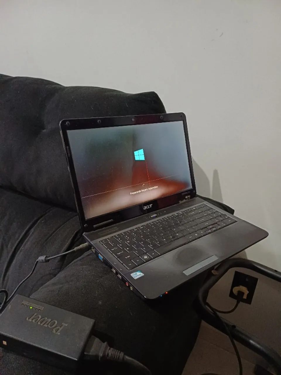 Notebook Acer usado com defeito 