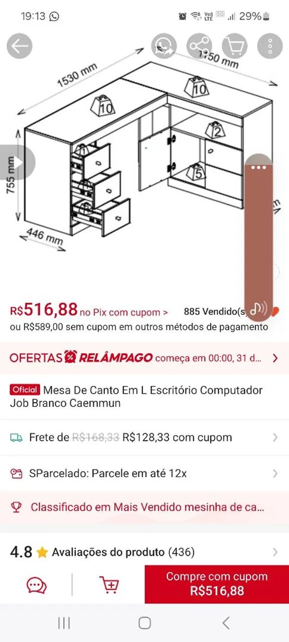 Escrivaninha - Foto 2