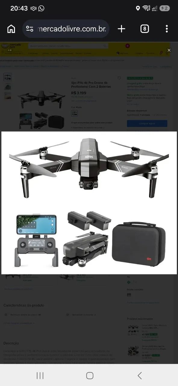 SJRC F11s 4K Pro Drone
