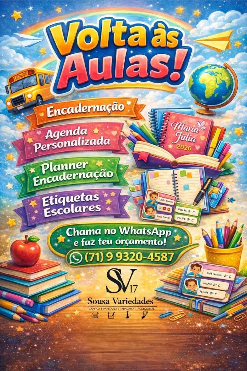 Volta as aulas!
