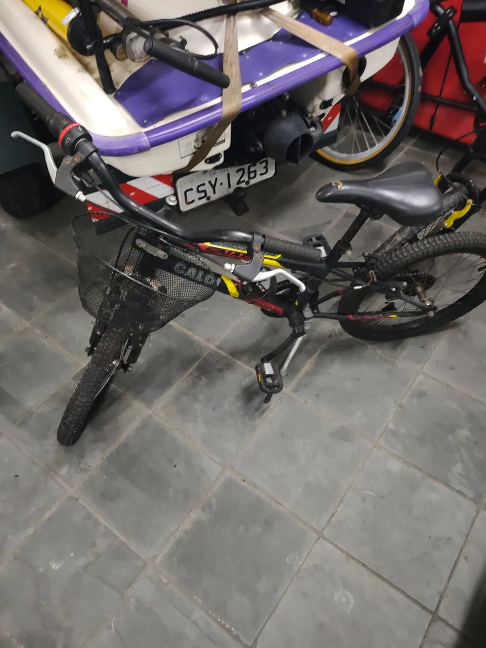 Bike aro 20 com marcha e suspensão  - Foto 2