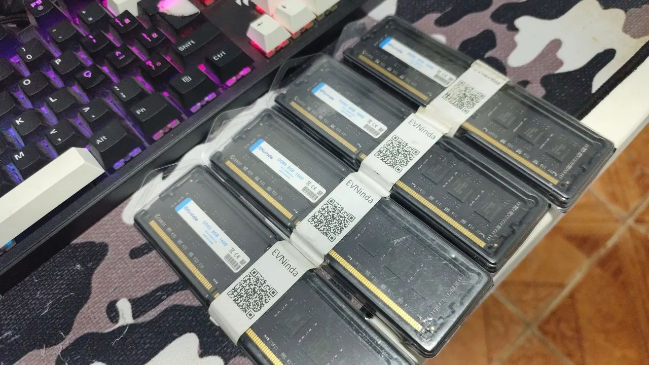 Kit Memórias DDR3 8GB 1600Mhz