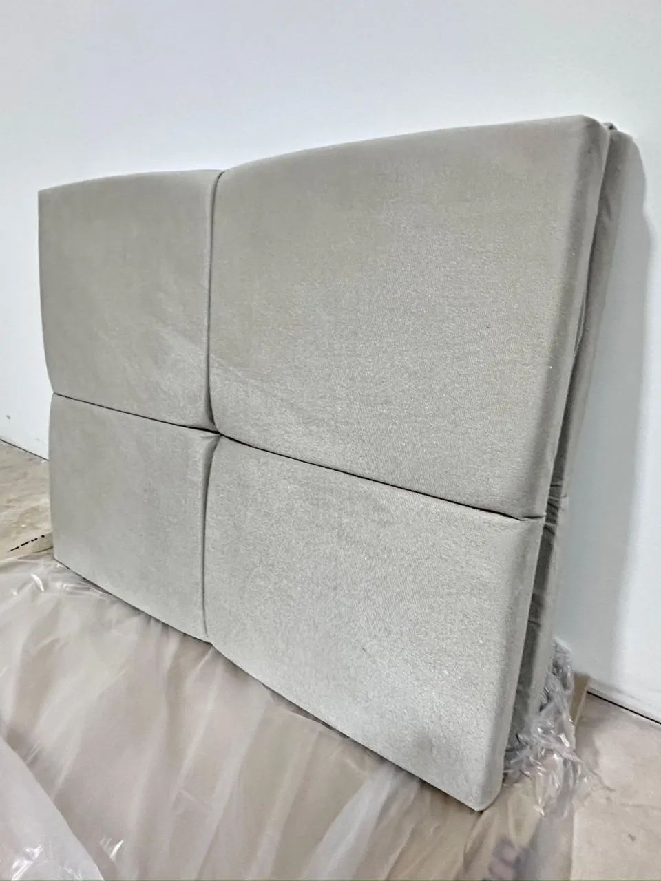 Cabeceira de cama de casal dobrável 