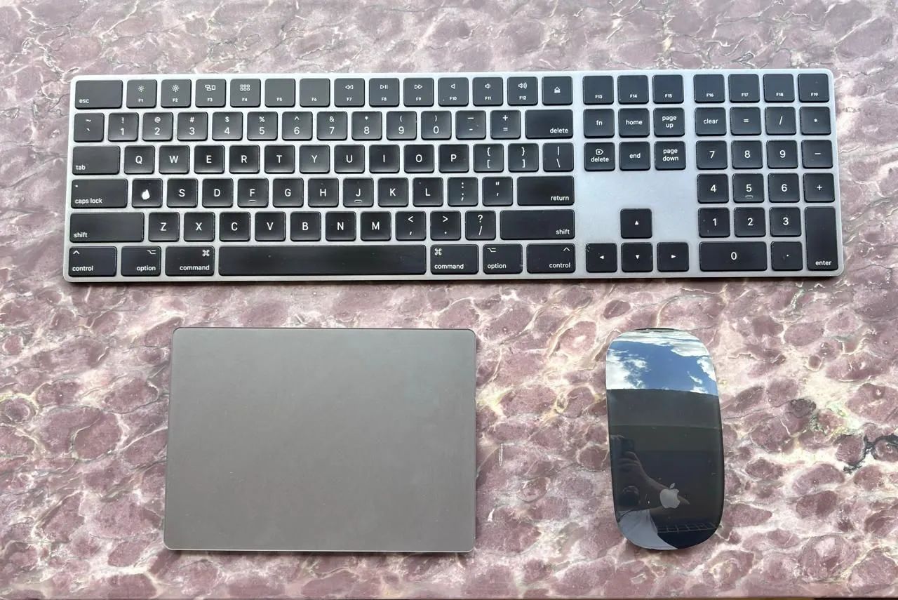 Kit Apple Magic: Teclado(A1843) + Mouse(A1657) + Trackpad(A1535)