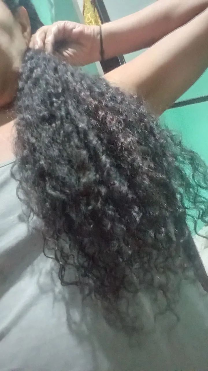 Cabelo humano cacho1