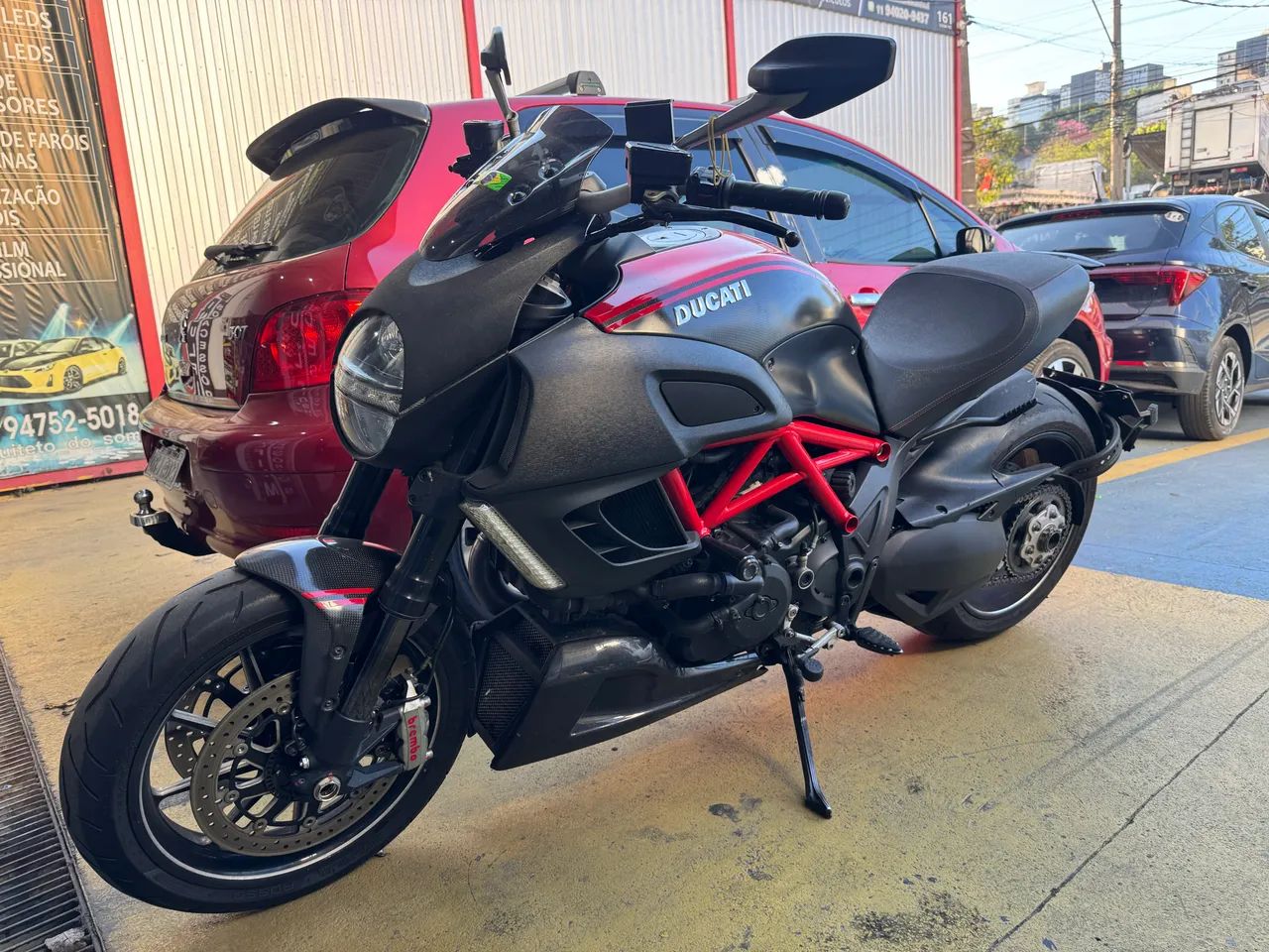 Ducati Diavel Abs 1.200 2014 *** Abaixo da tabela !!!!! Otima Conservacao !!!! - Foto 4