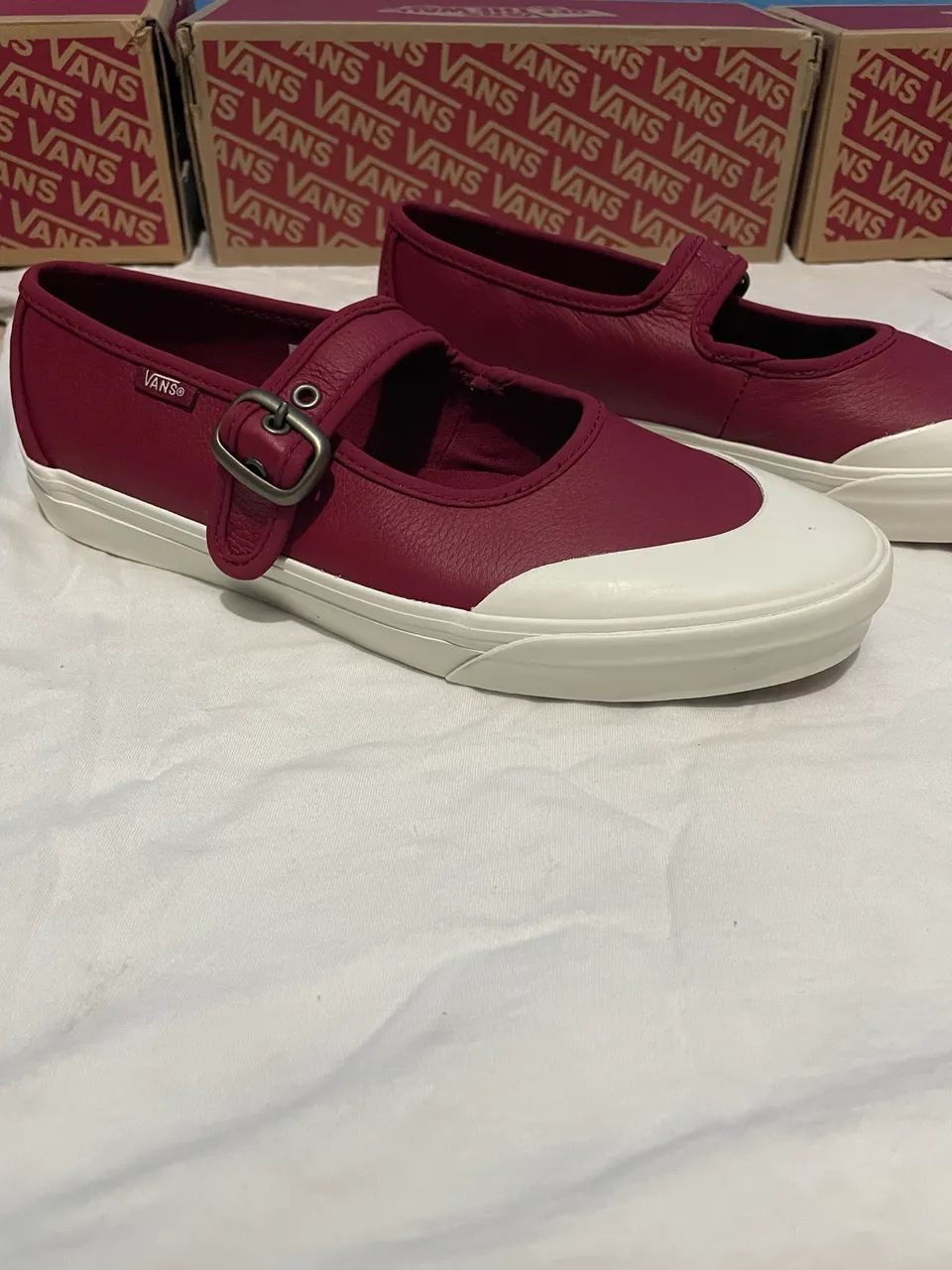Mary Jane bordô, 38, vans original
