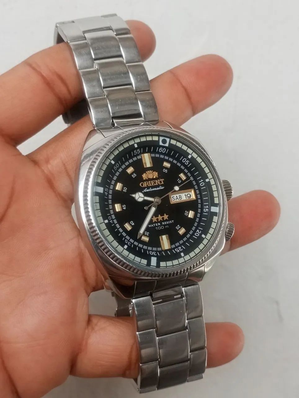 Relógio Orient automático 3 Estrelas King Diver GRANDE  - Foto 2