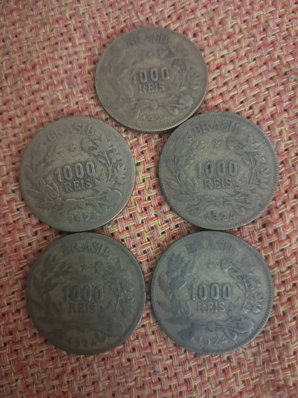 Moedas 1924 (5 unidades)