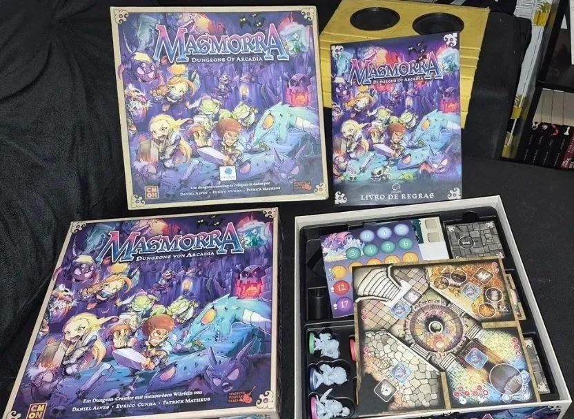Masmorra Dungeons of Arcadia Jogo de Tabuleiro  - Foto 2