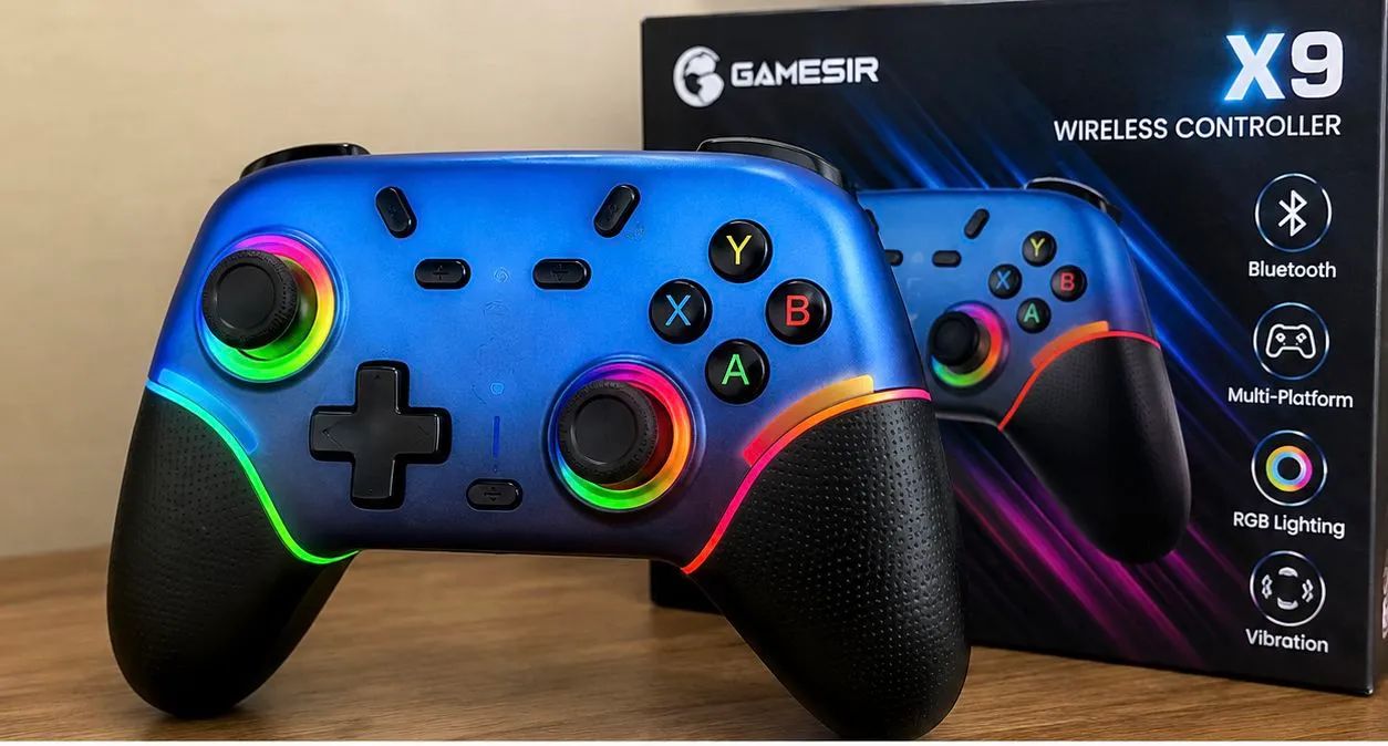 Controle Gamer Sem Fio Compatível Switch Oled - Foto 3