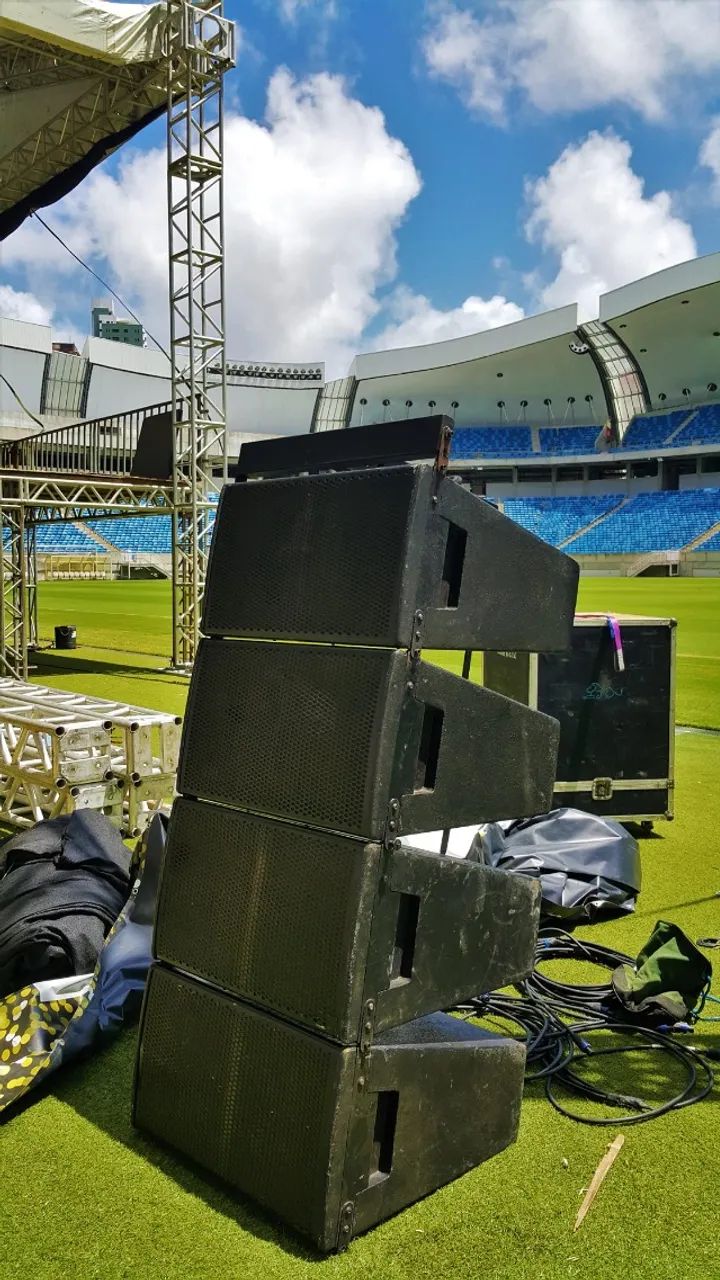 Line Array Alive 512 passivas- originais 