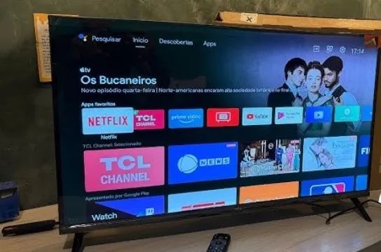 Tv 32 Polegadas Impecável TCL Hdmi Netflix Hbo Youtube Wifi