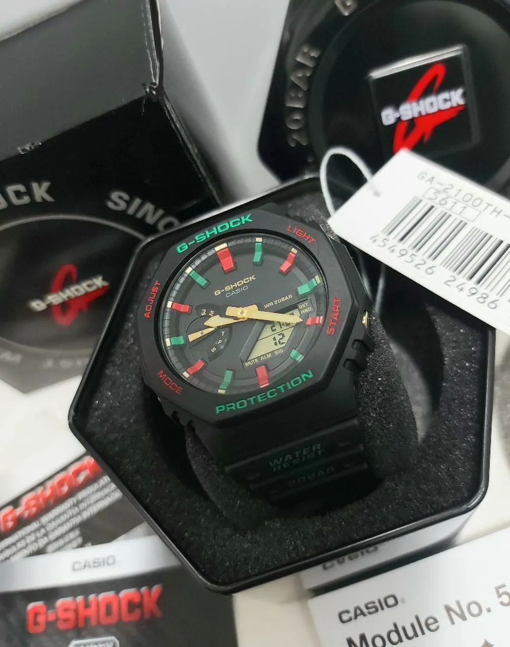 G-Shock Ed. Especial GA-2100TH-1A Sem Uso Completo