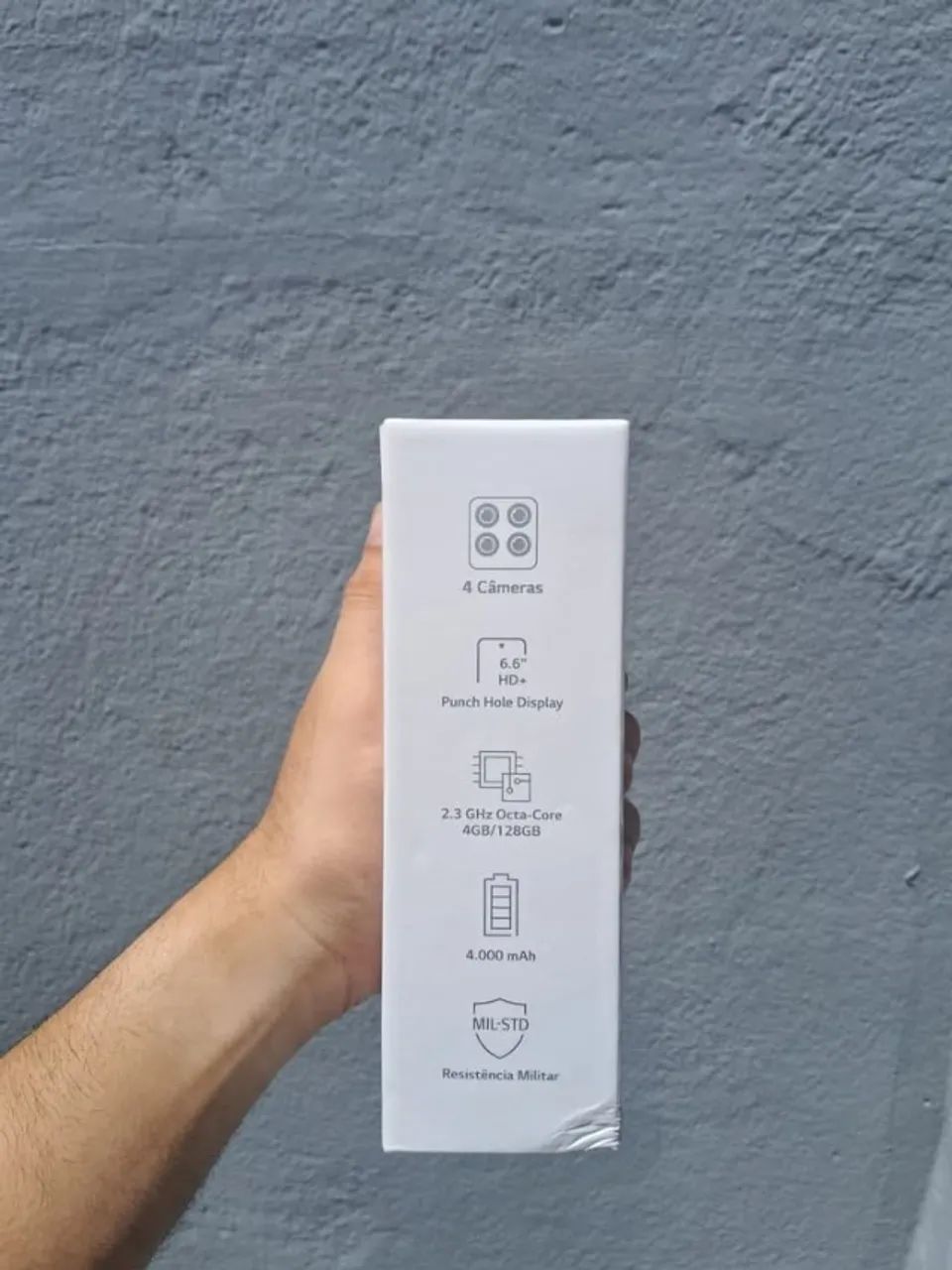 LG K62+ 128GB Branco NOVO - Foto 3