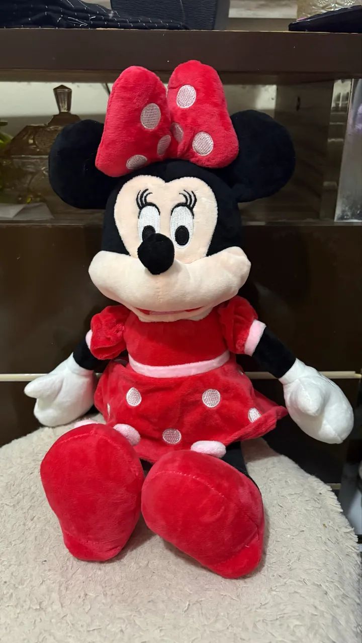 Pelúcia da Minnie 35 cm antialérgica(só entrar contato se tiver interesse) valor limitado  - Foto 4