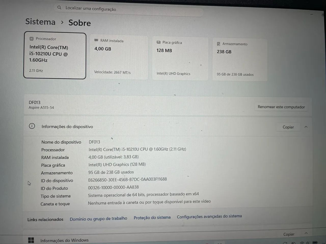 Notebook Acer Aspire 5 - Foto 2
