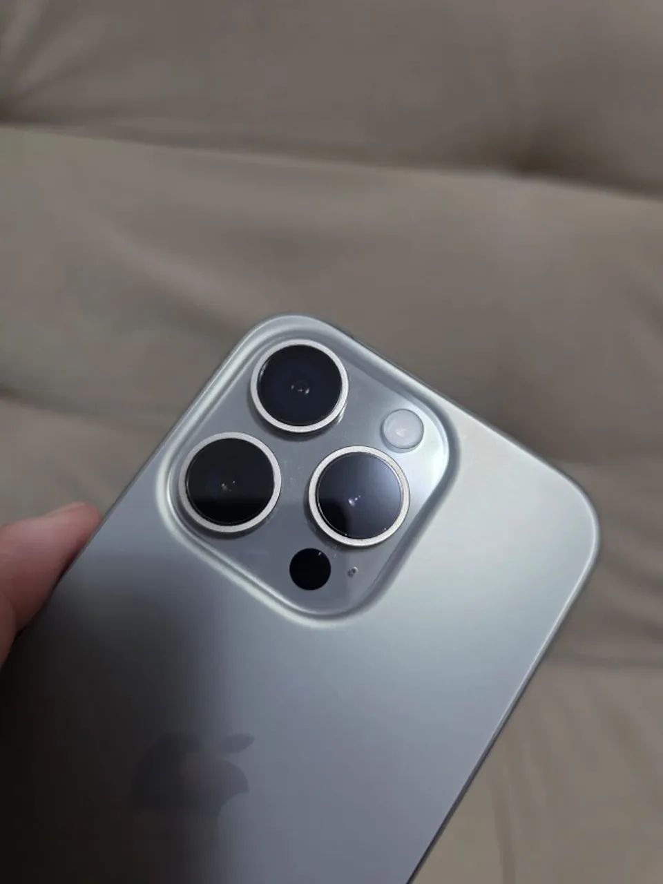 iPhone 15 Pro 128 GB - Titânio Natural | Com Caixa Original