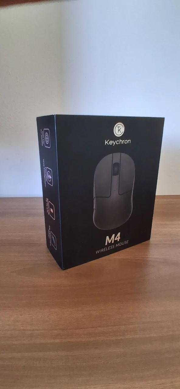 Mouse keychron M4 mini wirelles 1k polling rate