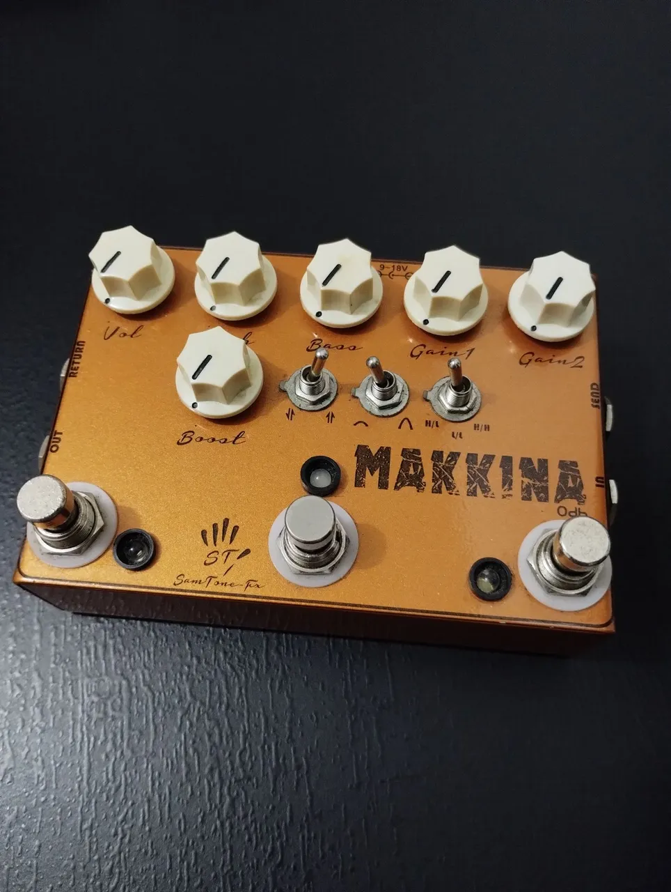 Pedal overdrive tubescreammer 805 Seymour Duncan - Instrumentos
