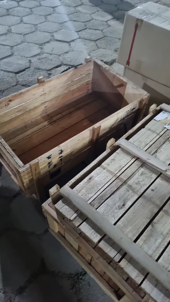 Caixote para artesanato 