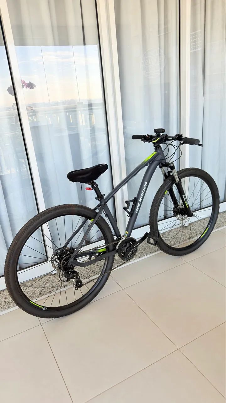 ? Bicicleta Rockrider ST 500 Aro 29 - Estado de Nova + Acessórios