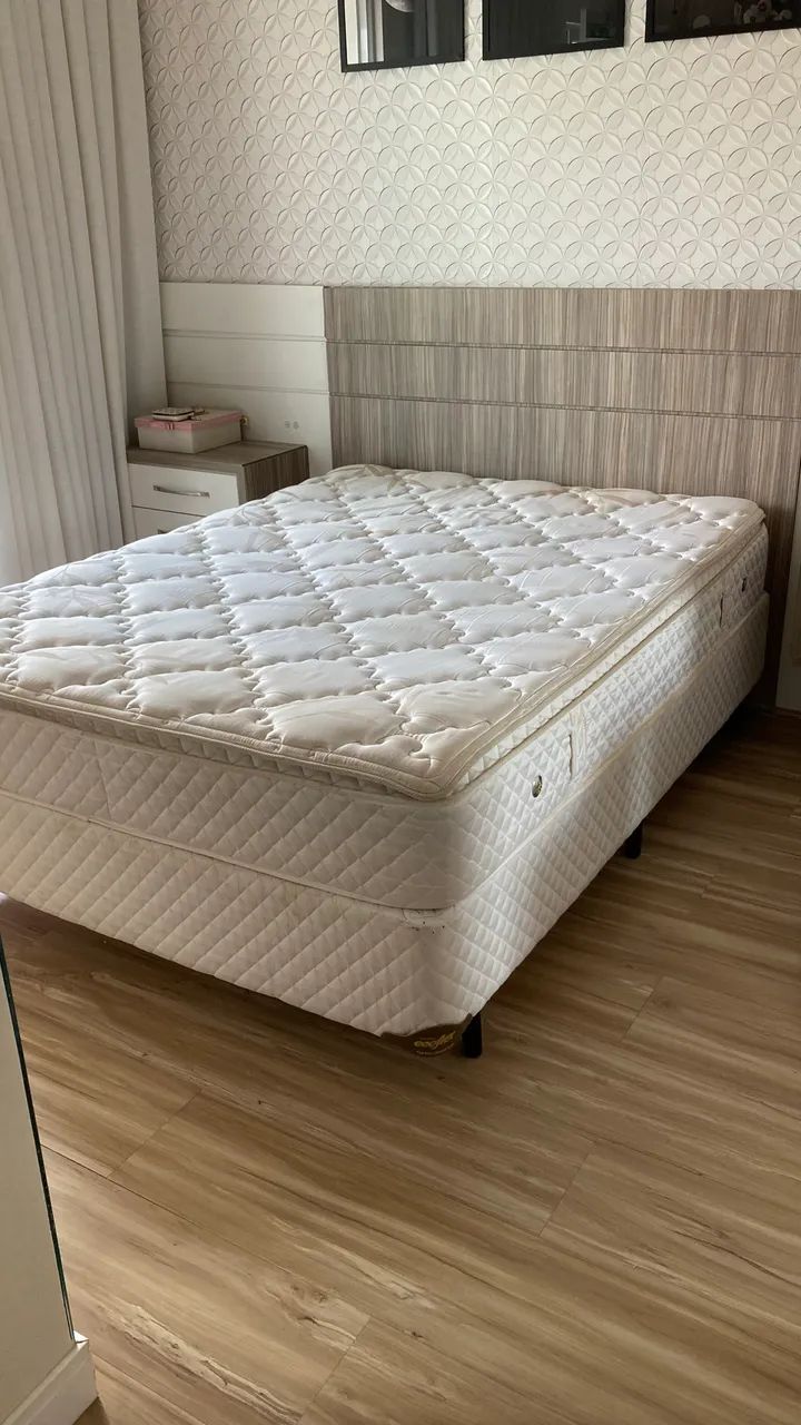 Colchão casal grátis box 