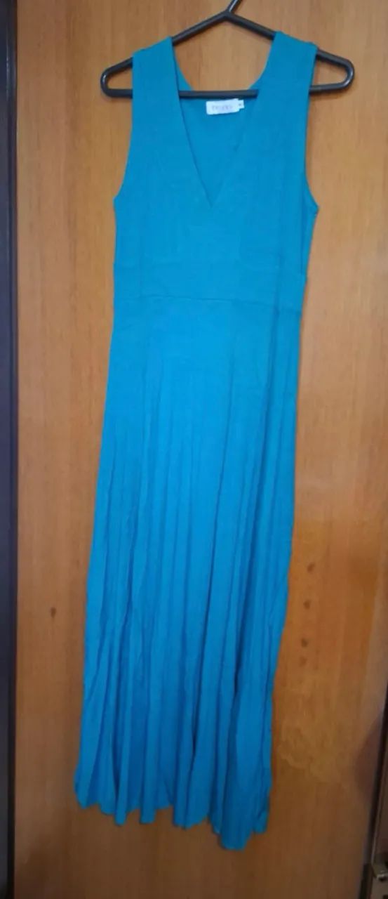 Vestido Azul Longuete  - Foto 4
