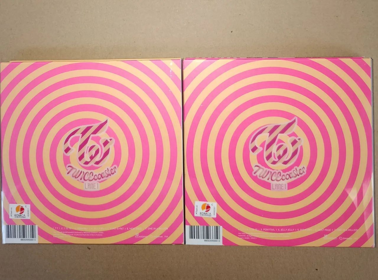 Twice album Twicecoaster lane 2 Apricot e Magenta original oficial