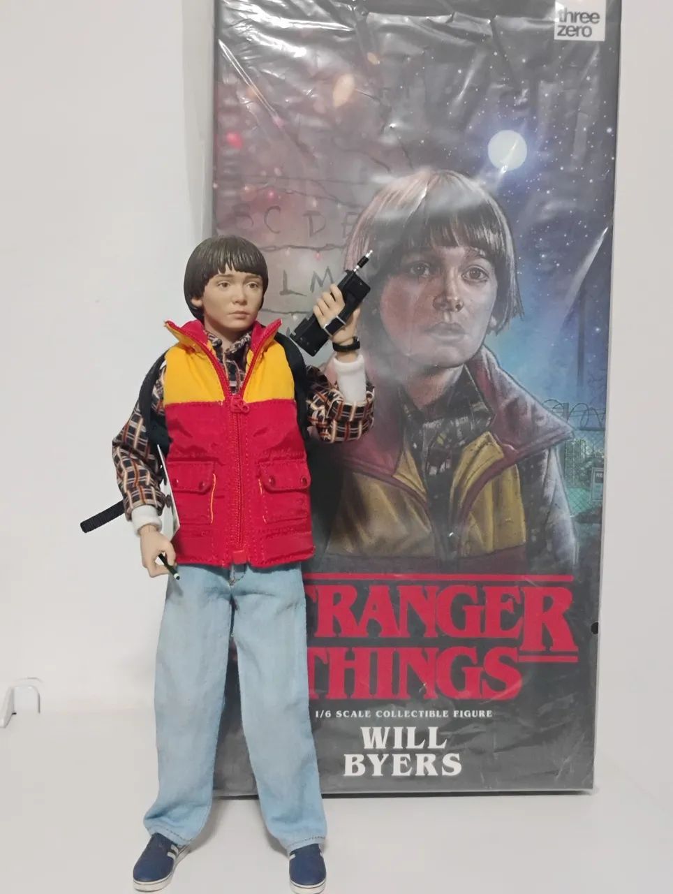 Stranger things threezero Will 1/6 estilo hot toys 