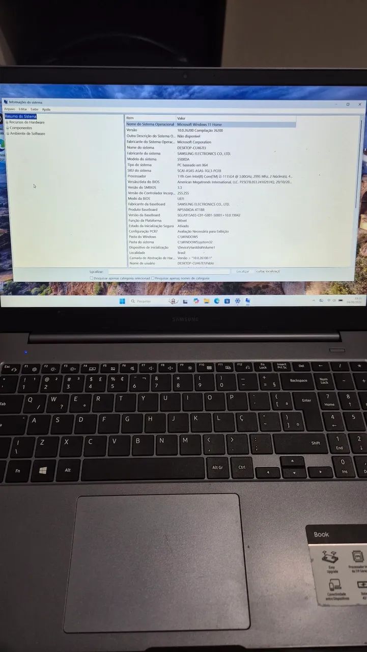 NOTEBOOK SAMSUNG  - Foto 3