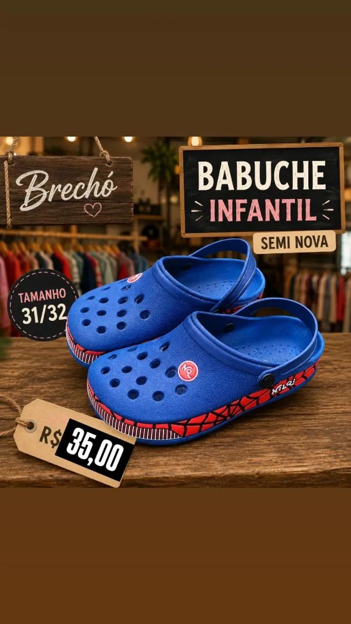 Babuche Infantil 