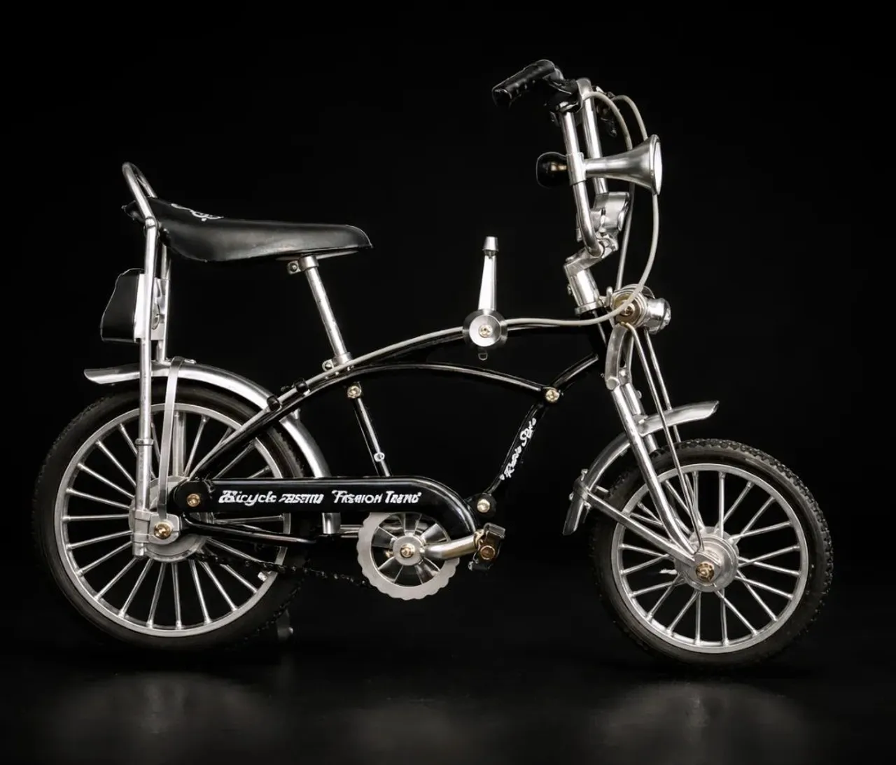 Miniatura de bicicleta Modelo Schwinn Retro Colecionável
