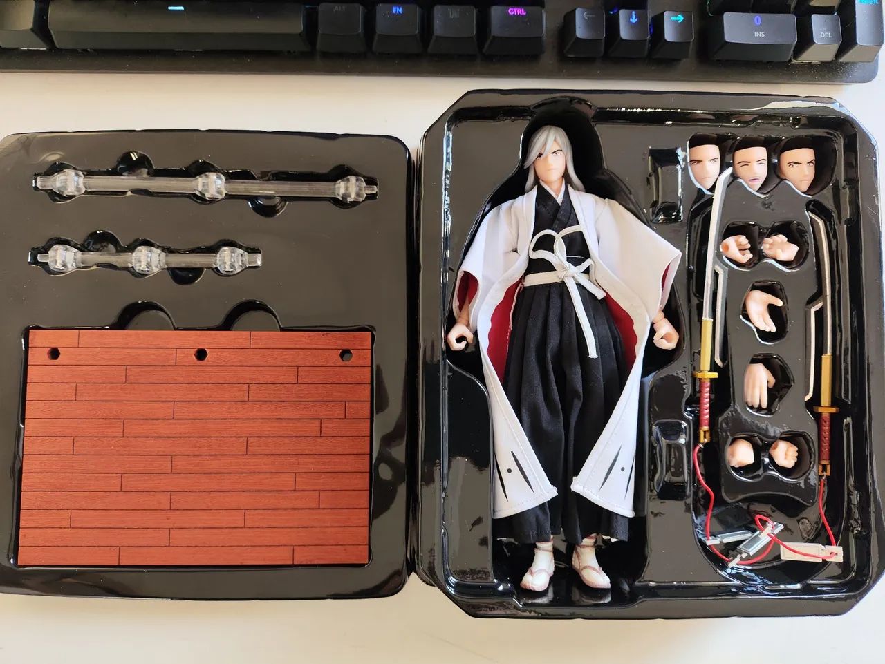 Figure Ukitake Jushiro (Bleach) - Great Toys - Completa na Caixa - Foto 5