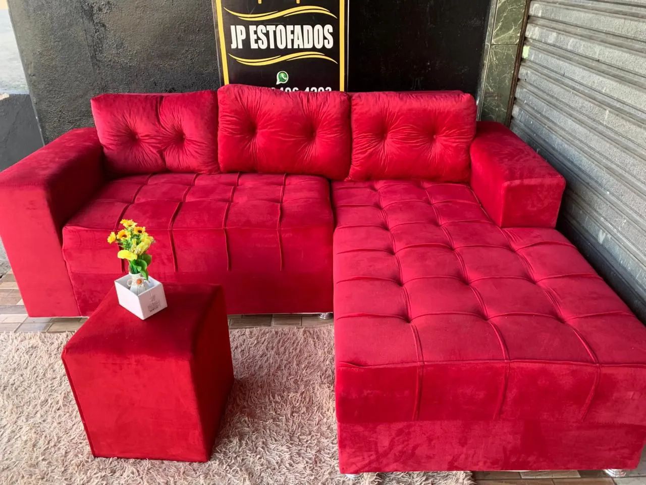 Sofás de 3 lugares com chaise  - Foto 4